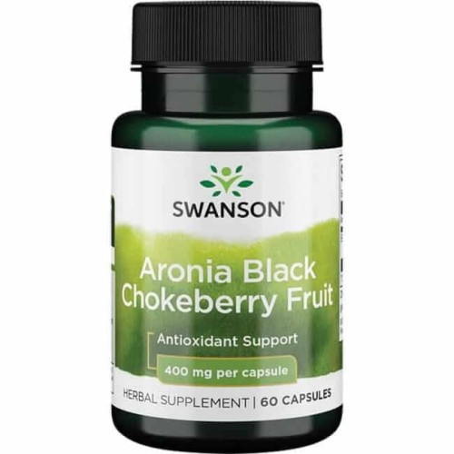 Aronia Black Chokeberry Fruit 60 kaps. Swanson