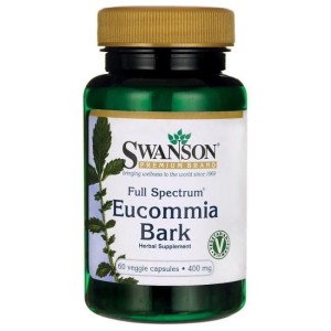 Full Spectrum Eucommia Bark 400 mg 60 kaps. Swanson