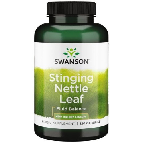 Stinging Nettle Leaf 400 mg 120 kaps. Swanson