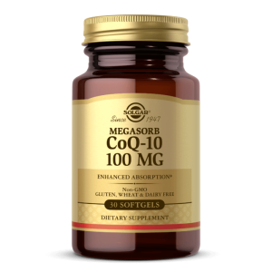 Megasorb CoQ-10 - Koenzym Q10 - Kaneka 100 mg 30 kaps. Solgar