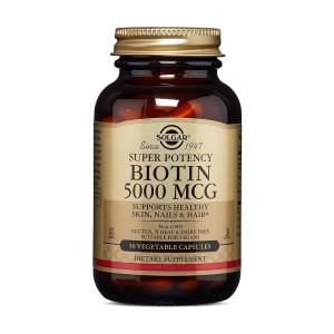 Biotin 5000 mcg 50 kaps. Solgar