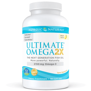 Ultimate Omega 2X 2150 mg Lemon 180 kaps. Nordic Naturals