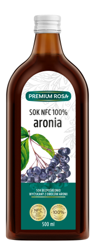 Aronia-sap 500 ml Premium Rosa