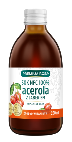 Acérola naturel vitamine C 250 ml Premium Rosa