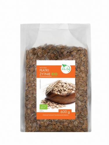 Rye flakes 600g EKO Bio Life