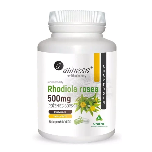 Rhodiola rosea-Extrakt 500 MG 100 Kapseln ALINESS