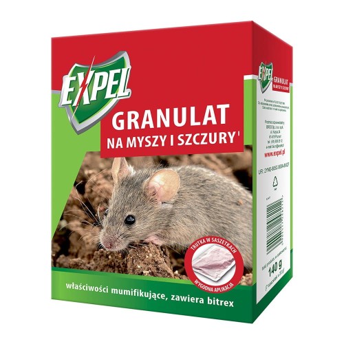 Gift für Mäuse und Ratten Granulat 250 g