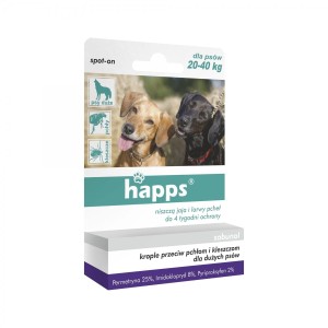 Tropfen gegen Flöhe und Zecken für Hunde von 20-40 kg