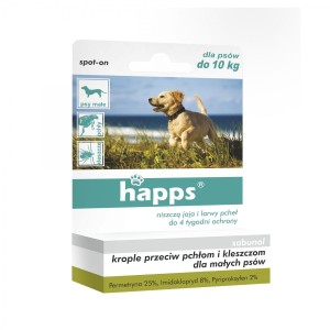 Tropfen gegen Flöhe und Zecken für Hunde bis 10 kg