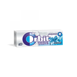 Weißer Kaugummi 10 Dragees