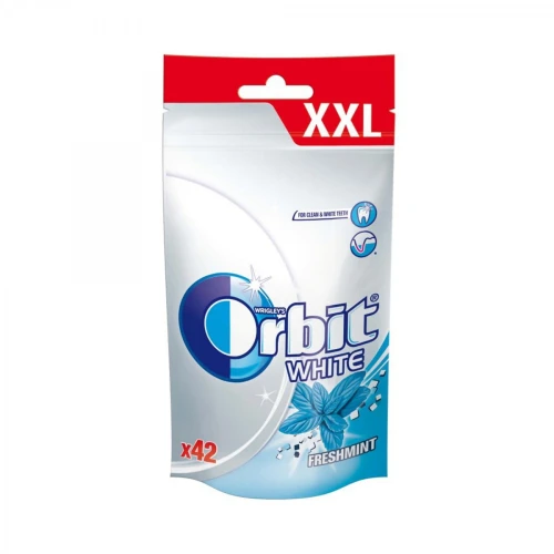 Kaugummi Weiße Tüte XXL 42 Bonbons