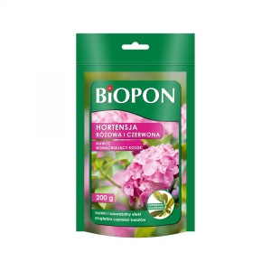 Stärkungsdünger für rosa und rote Hortensien 200 g