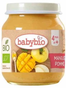 Mango-Apfel-Dessert ab 4 Monate GL-FREI. BIO 130gr