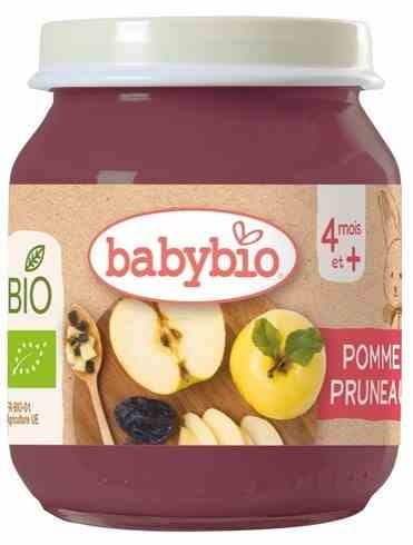 Apfel-Pflaumen-Dessert ab dem 4. Monat OHNE GL. BIO 130gr