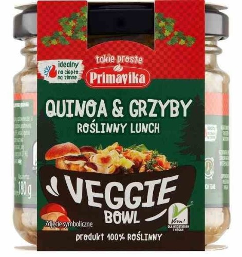 Veggie Bowl Quinoa&Pilz-Gemüse-Mittagessen 180 g