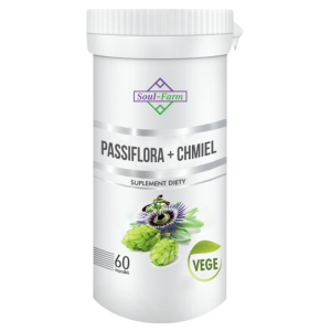 PASSIFLORA + HOPS EXTRAKT 60 KAPSELN (300 mg + 300 mg) - SOUL FARM