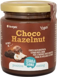 HASELNUSSCREME KAKAO BIO 250 g - TERRASANA