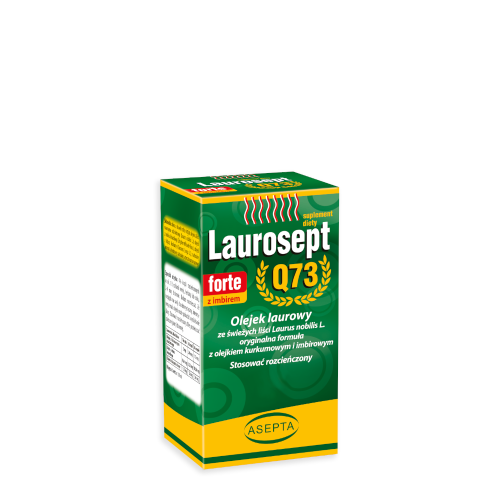 ASEPTA Laurosept FORTE Q73 10ml - Lorbeeröl + Kurkuma- und Ingweröl