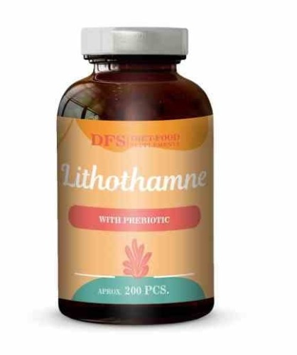 LITHOTHAMNE – algi morskie w kapsułkach, complex dla kości z probiotykiem 100g