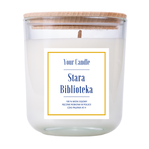 ALTE BIBLIOTHEK SOJAKERZE 210 ml - IHRE KERZE
