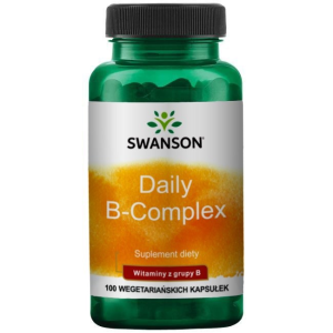 SWANSON Daily B-Complex 100kaps. - Kompleks Witaminy B