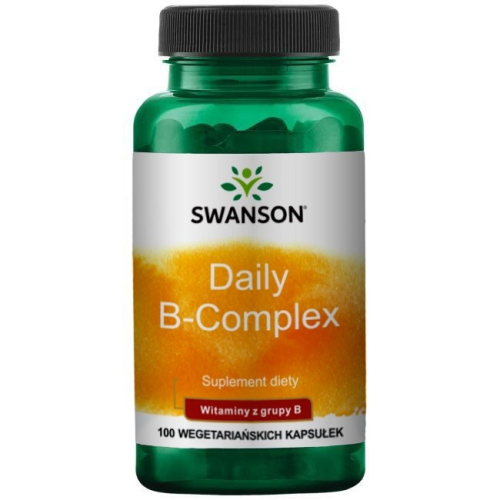 SWANSON Daily B-Complex 100kaps. - Kompleks Witaminy B