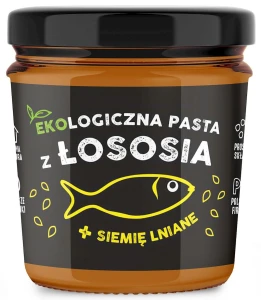 LACHSPASTA MIT LEINSAMEN BIO 90 g - KUTER FISCH