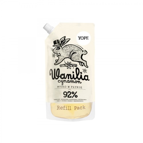 Natürliche Flüssigseife Vanille und Zimtbrühe 500 ml