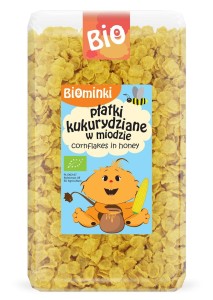 CORN FLAKES IN HONIG BIO 300 g - BIOMINKI
