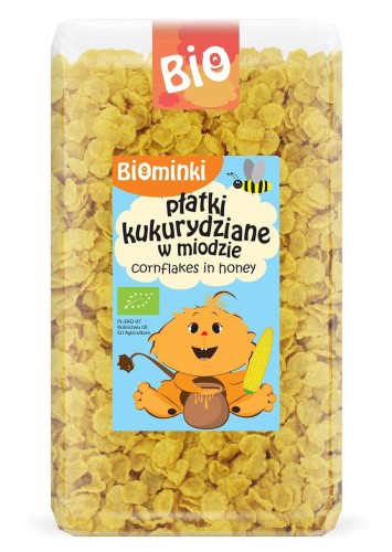 CORN FLAKES IN HONIG BIO 300 g - BIOMINKI