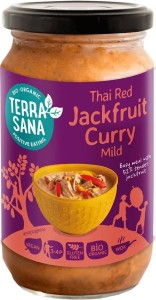 THAI SAUCE ROTES CURRY MIT JACKFRUIT GLUTENFREI BIO 350 g - TERRASANA