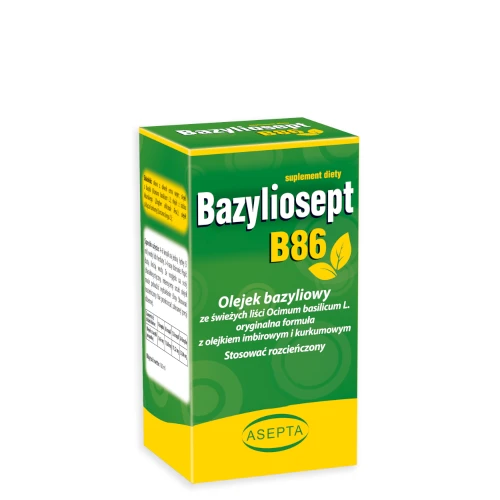 ASEPTA Basiliosept B86 30ml - Basilikumöl + Ingwer- und Kurkumaöl