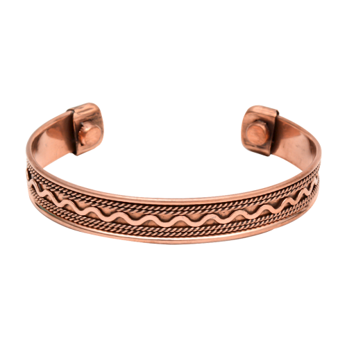 BRANSOLETKA MIEDZIANA 0206 - SATTVA