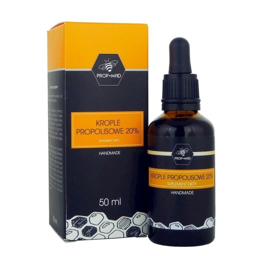 PROP-MAD Krople propolisowe 20% 50ml