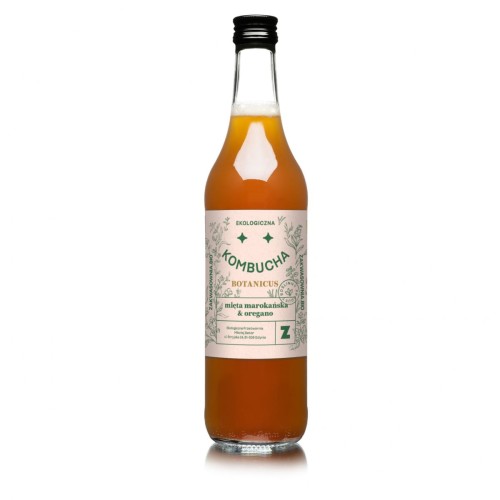 KOMBUCHA BOTANICUS MINT UND OREGANO BIO 500 ml - SÄURE