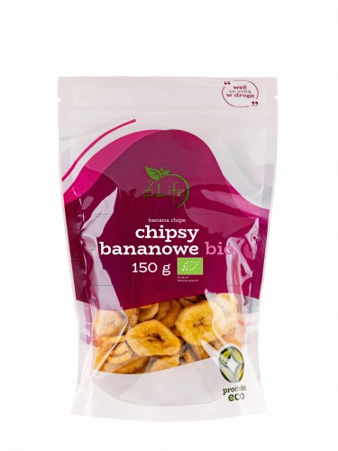 Banana chips 150g EKO Bio Life
