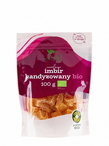 Gekonfijte gember 100g EKO Bio Life