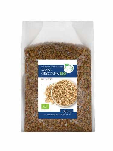 Ongeroosterde boekweitgrutten 500g EKO Bio Life
