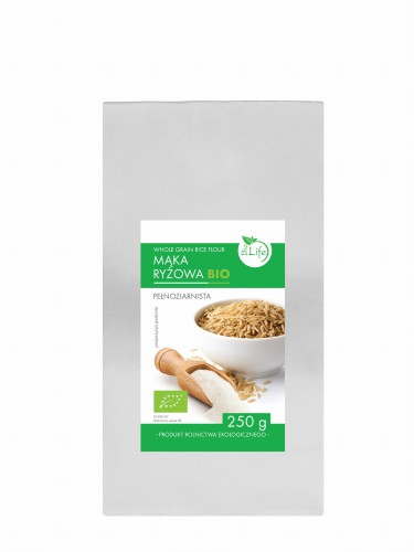 Volkoren rijstmeel 250g EKO Bio Life