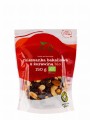 Een mengsel van noten en rozijnen met veenbessen 150g EKO Bio Life