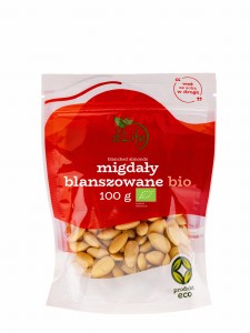 Geblancheerde amandelen 100g EKO Bio Life