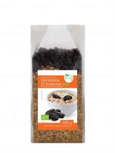 Oatmeal with prunes 300g EKO Bio Life