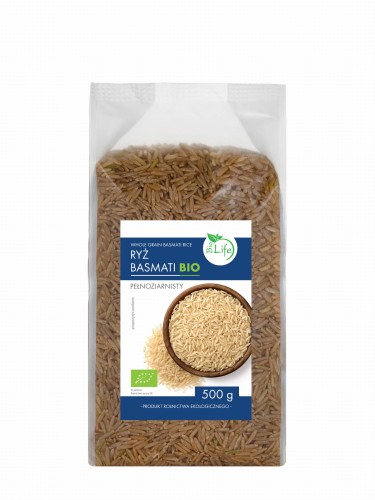Volkoren basmatirijst 500g EKO Bio Life