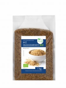 Langkorrelige bruine rijst 1 kg EKO Bio Life