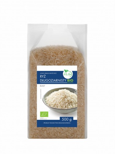 Langkorrelige witte rijst 500g EKO Bio Life