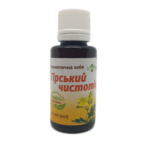 LEKOPRO Olejek kosmetyczny Glistnik górski 30ml (Ukraina)