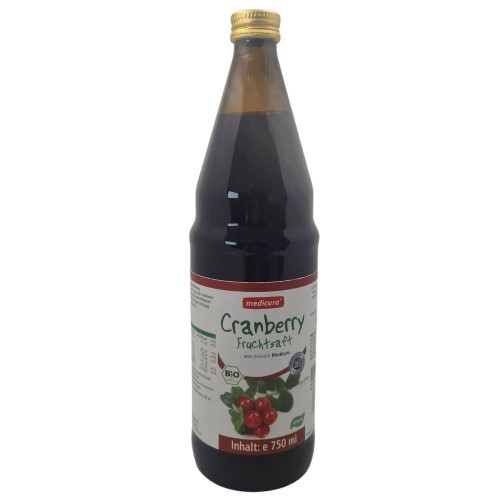 CRANBERRY SAFT NFC BIO 750 ml - MEDICURA
