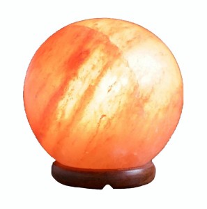 KUGELFÖRMIGE SALZLAMPE 3 kg - HIMALAYA-SALZ