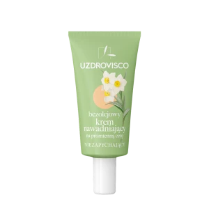 FEUCHTIGKEITSSPENDENDE GESICHTSCREME FÜR STRAHLENDE HAUT 50 ml - UZDROVISCO (ÖLFREI)