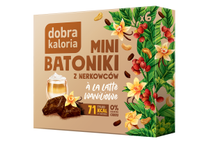 GUTE KALORIEN Mini-Riegel mit Cashewnüssen a'la Vanilla Latte (6x17g) KUBARA